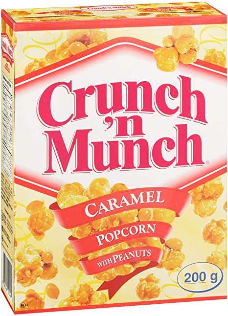 Crunch & Munch - Caramel w/Peanuts ea/200gr