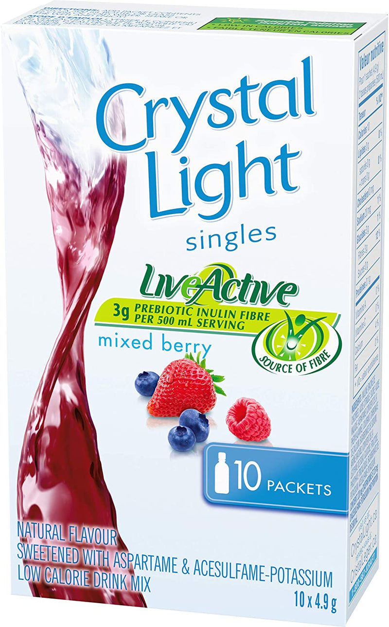 Crystal Light Ind - Mixed Berry 12x10's
