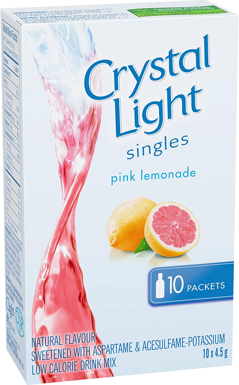 Crystal Light Ind - Pink Lemonade 12x10's