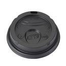 Dixie HD Lid Dome Black (DL9538B) 10x100/cs