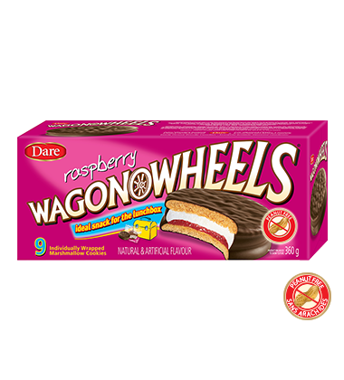 Dare Cookies - Wagon Wheels Rasp. ea/360gr