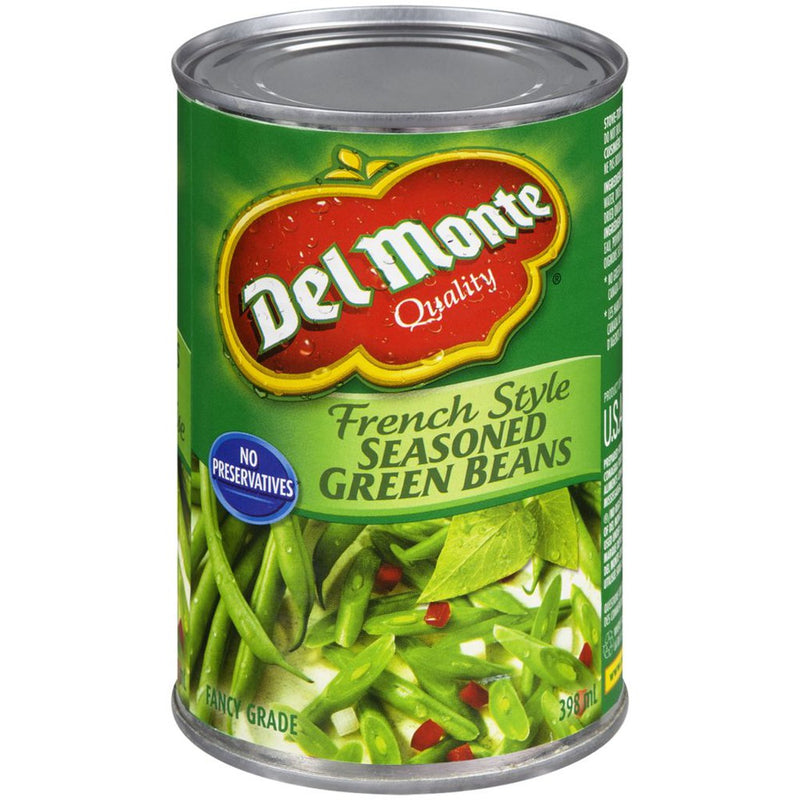 Delmonte Beans - French Style Green 24x398ml