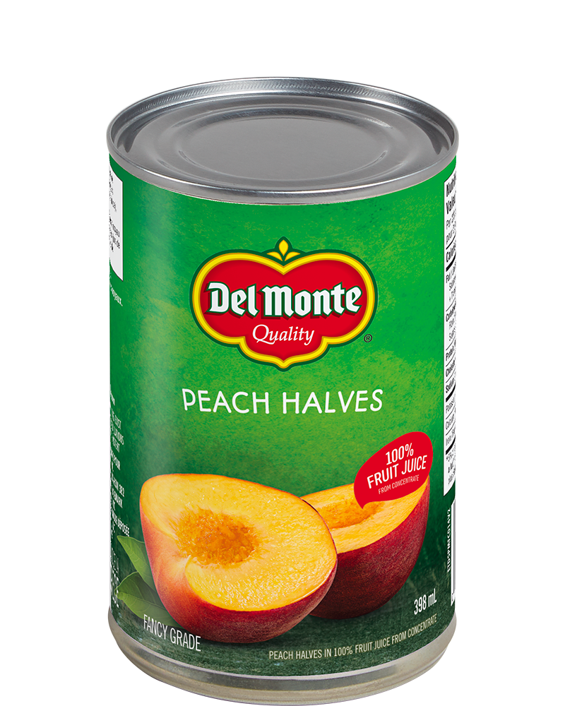 Delmonte Peach Halves 12x398ml