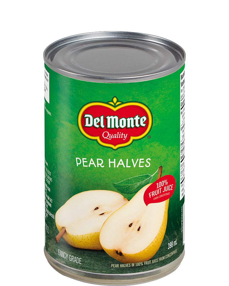 Delmonte Pear Halves 12x398ml