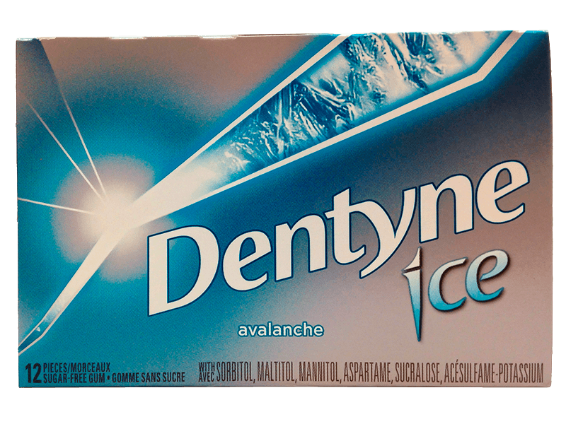 Dentyne Ice Avalanche 12pc 12/bx