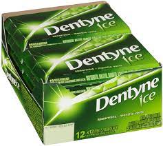 Dentyne White Spearmint 12pc 12/bx