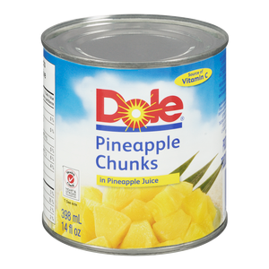 Dole Pineapple - Chunks 24x398ml