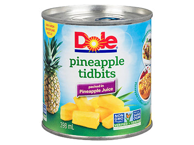 Dole Pineapple - Tidbits ea/398ml