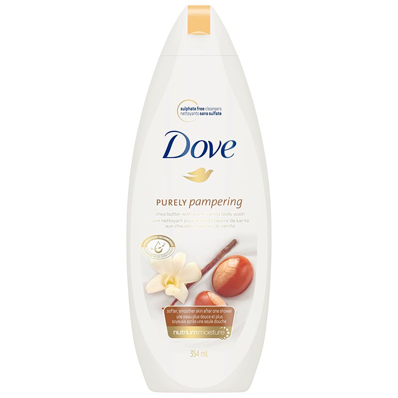 Dove Body Wash - Shea Butter 6x325ml