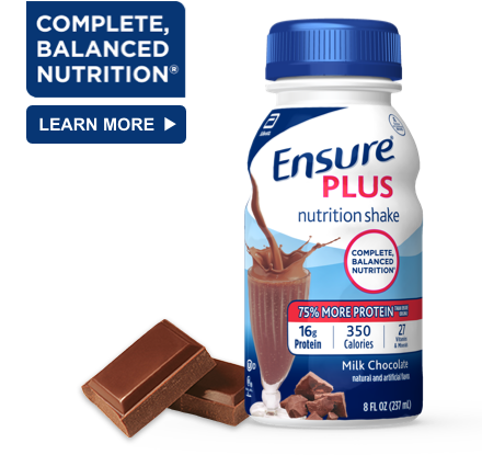 Ensure Plus Drink - Chocolate (4x6's) 24x235ml