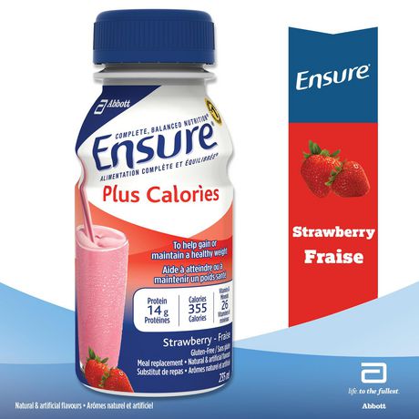 Ensure Plus Drink - Strawberry (4x6's) 24x235ml