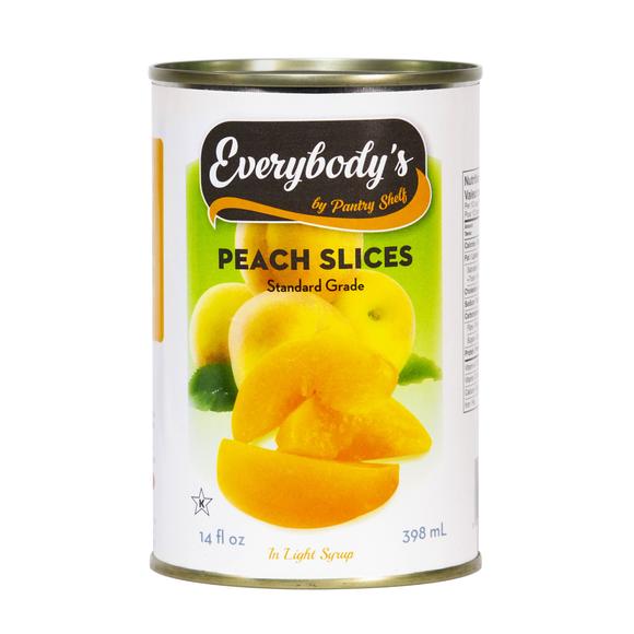 Everybodys Peach Slices 24x398ml
