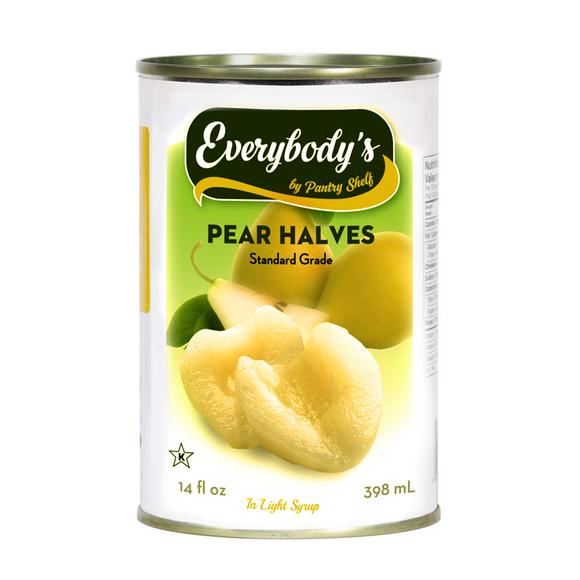 Everybodys Pear Halves ea/398ml