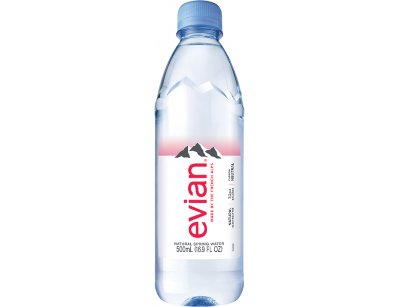 Evian Spring Water 24x500ml