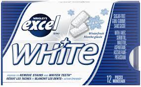 Excel Gum White Winterfresh 12pc 12/bx