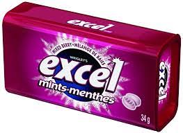 Excel Mints Mixed Berry 8x34g