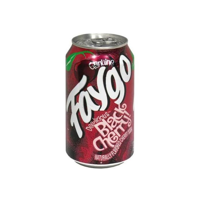 Faygo Pop Cans Black Cherry 24x355mL