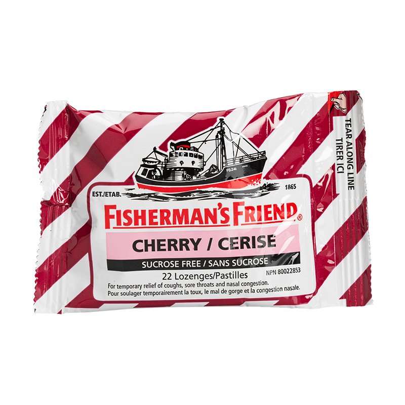 Fisherman's Friend Sugar Free Cherry 16x22ct