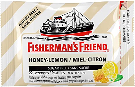 Fisherman's Friend Sugar Free Honey Lemon 16x22ct