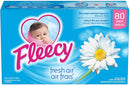 Fleecy Dryer Sheets - Fresh Air  ea/80's