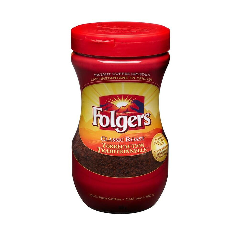 Folgers Coffee Instant (Plastic) 6x200gr