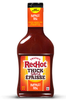Franks Red Hot Sauce THICK - Buffalo N BBQ 6x354ml