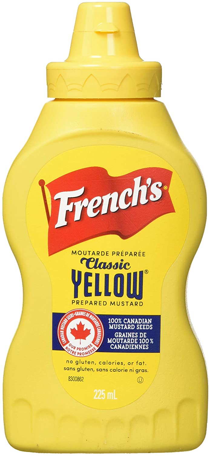 French's Mustard - Yellow (Sqz) 12x225ml