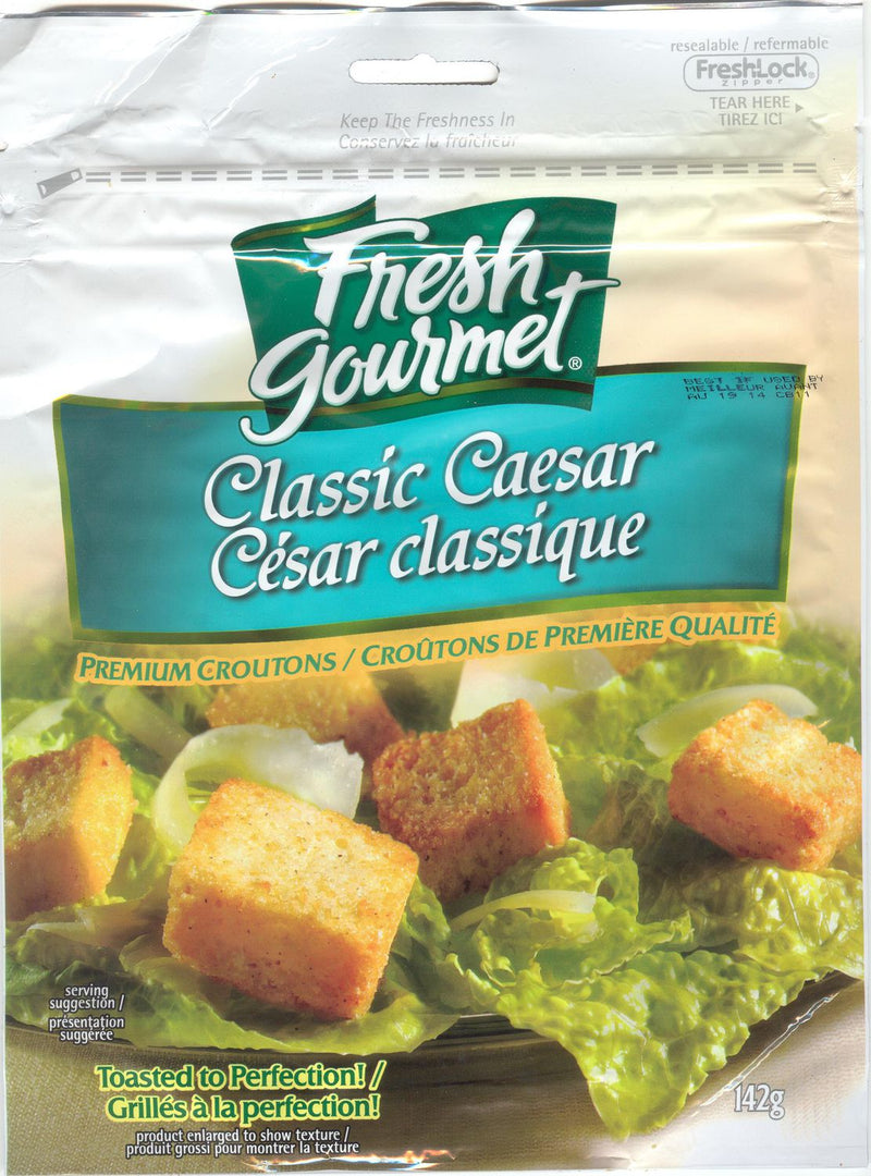 Fresh Gourmet Croutons - Clas. Caerar 12x142gr