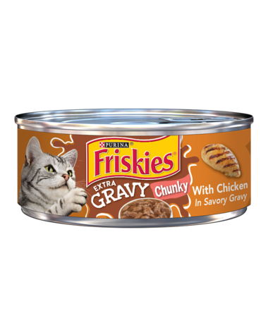 Friskies Cat Food - Chunks Chicken In Gravy (00672) 24x156gr