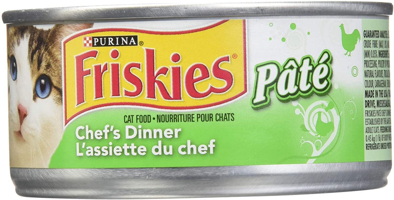 Friskies Cat Food - Pate Chefs Dinner (00696) 24x156gr