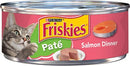 Friskies Cat Food - Pate Salmon Dinner (00690) 24x156gr