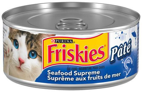 Friskies Cat Food - Pate Seafood Supreme (00698) ea/156gr