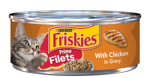 Friskies Cat Food - Prime Fil.Chckn & Gravy (11576) ea/156gr