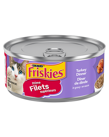 Friskies Cat Food - Prime Fil.Turkey Dinner (11578) 24x156gr
