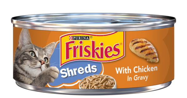 Friskies Cat Food - Shred. Chicken & Gravy (11582) ea/156gr