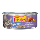 Friskies Cat Food - Shred. Turkey & Cheese (61496) 24x156gr