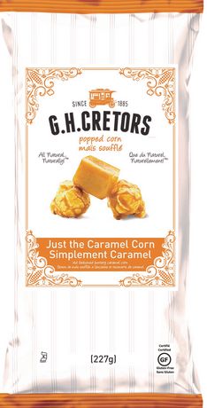 GH Cretors - Just The Caramel Popcorn 12x227gr