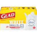 Glad Kitchen Catcher Sml (White w/Febr.) 12x48ct