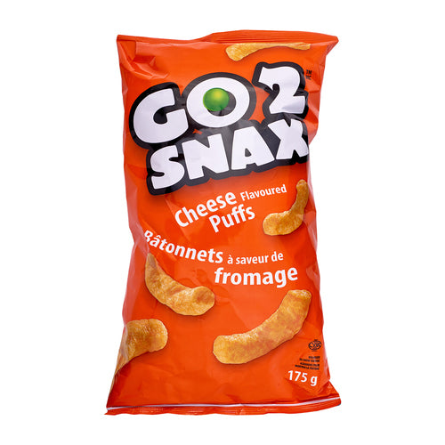 GO2 Snax Cheese Puffs  12x175gr