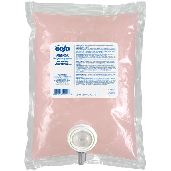 Gojo Nxt Soap Dlx Lotion w/Moist. (