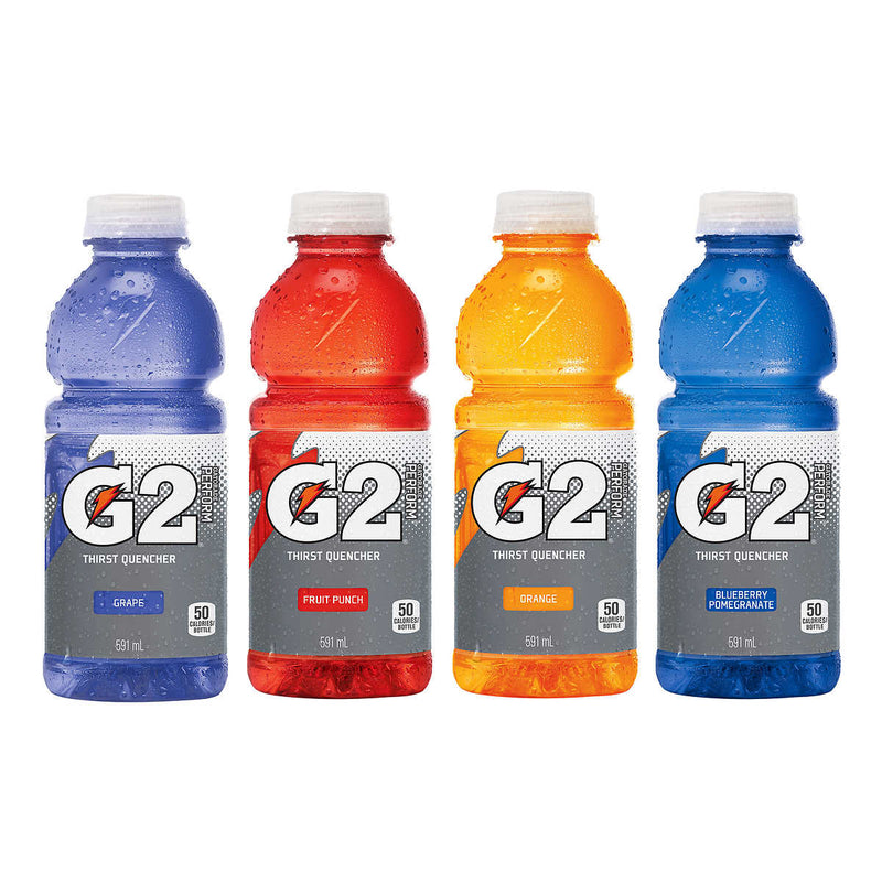 Gatorade G2 Assorted 4 Flavour 28x591mL