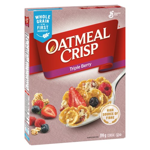Gen Mills Cereal - Oatmeal Crisp Triple Berry 10x399gr