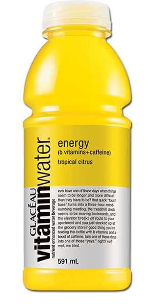 Glaceau Vitamin Water - Energy Tropical 12x591ml