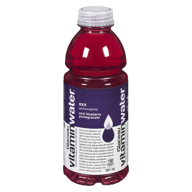 Glaceau Vitamin Water - XXX Bl.Berry/Acai 12x591ml
