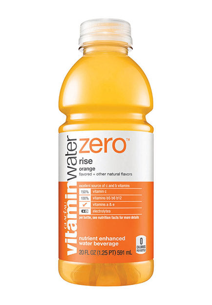 Glaceau Vitamin Water - Zero Rise Orange 12x591ml