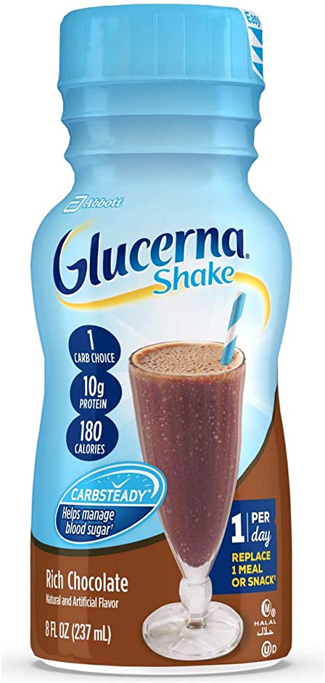 Glucerna Drink - Chocolate (4x6's) 24x237ml