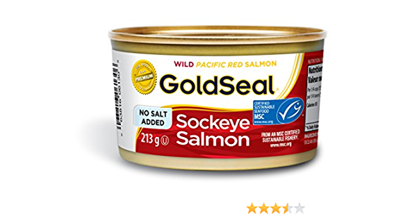 Gold Seal Salmon - Sockeye ea/213gr