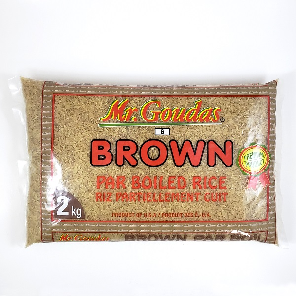 Goudas Rice - Brown Natural ea/2kg