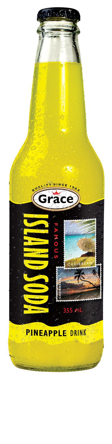 Grace Drinks - Pineapple Soda 12x355mL
