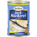 Grace Jack Mackerel - Brine ea/425gr
